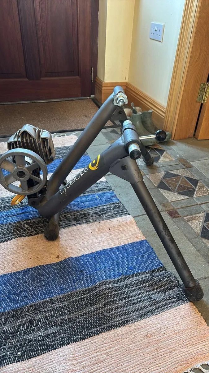 Indoor Gel resistance Turbo bike trainer - Image 2