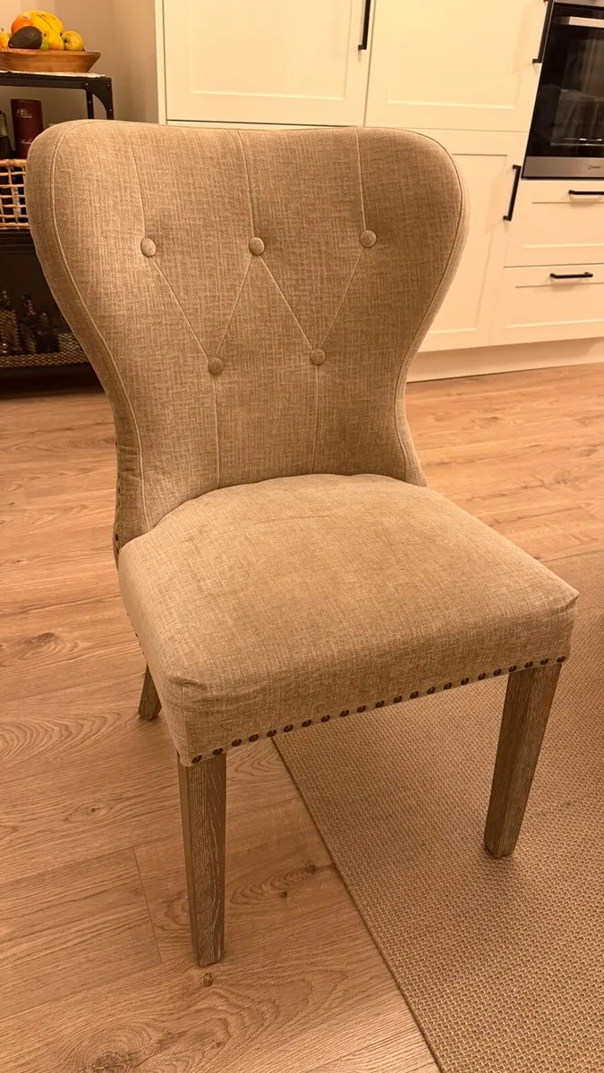 Set of 4 Groove Home Dinning Chairs - Image 1