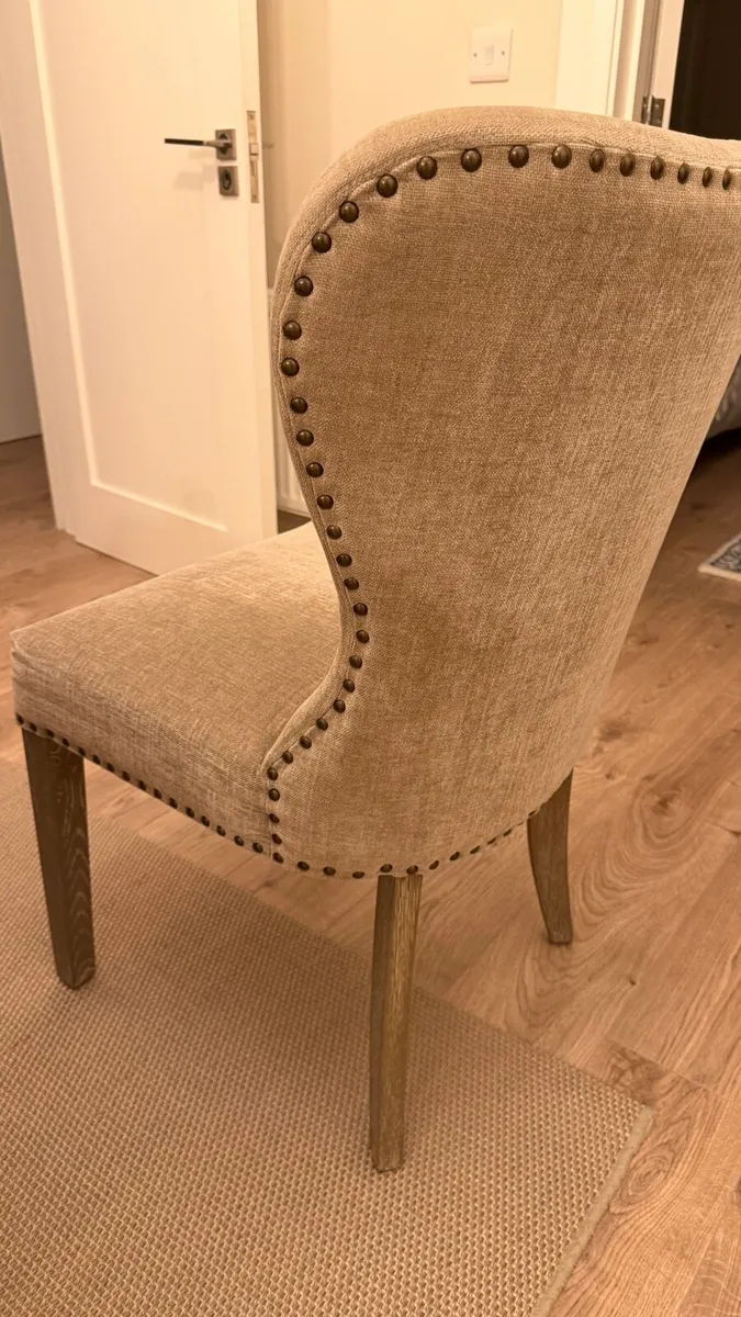 Set of 4 Groove Home Dinning Chairs - Image 2