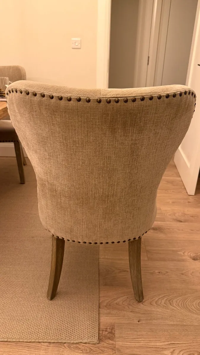 Set of 4 Groove Home Dinning Chairs - Image 3