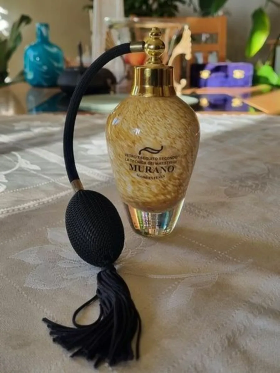 Murano Italian glass perfume bottle - Image 1