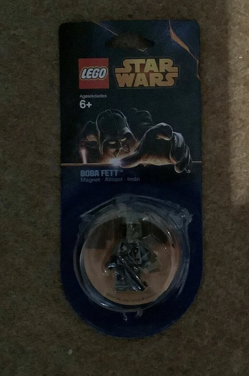 New: Lego Star Wars Boba Fett magnet