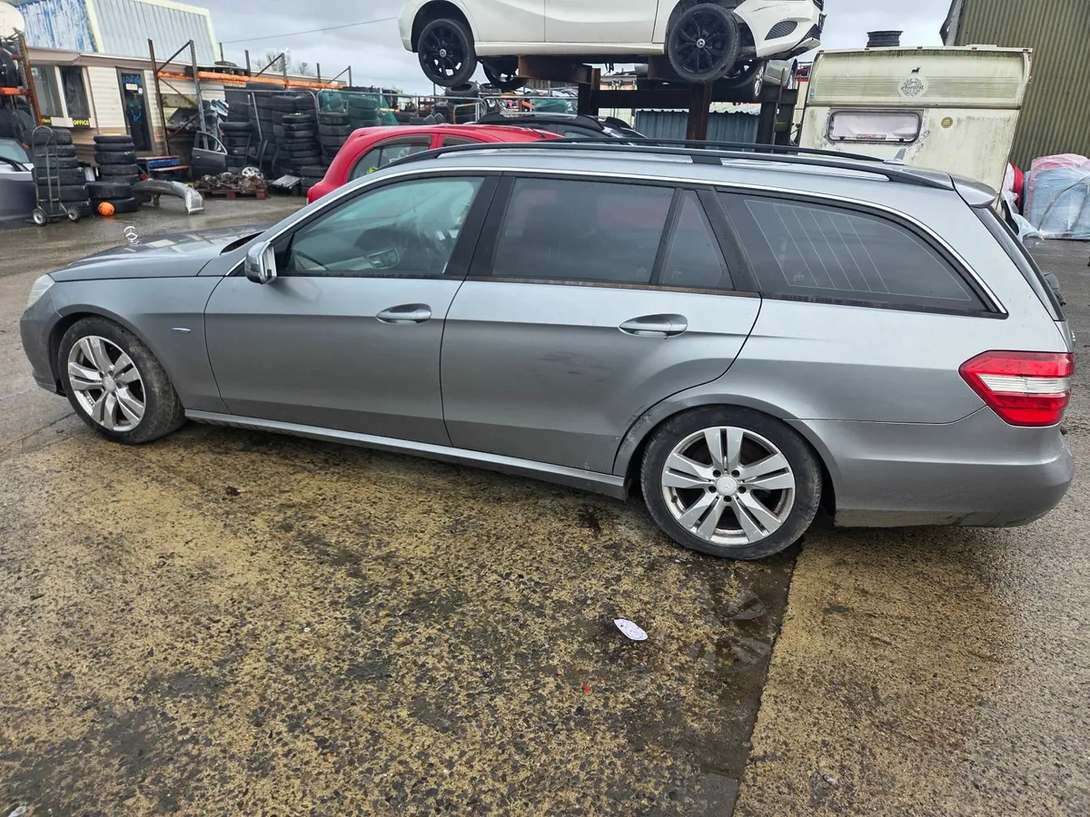 Mercedes E class for breaking