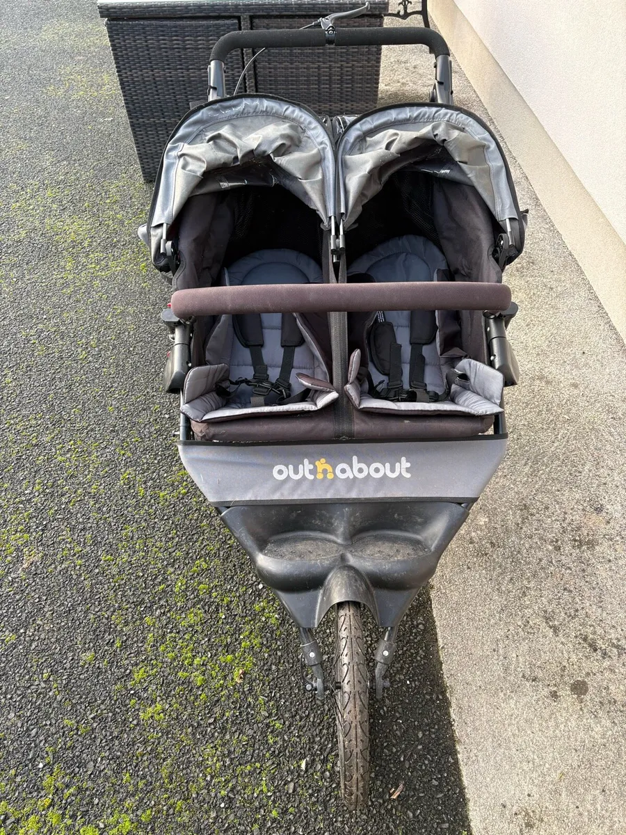 Out n About Nipper Sport Double Buggy - Image 1
