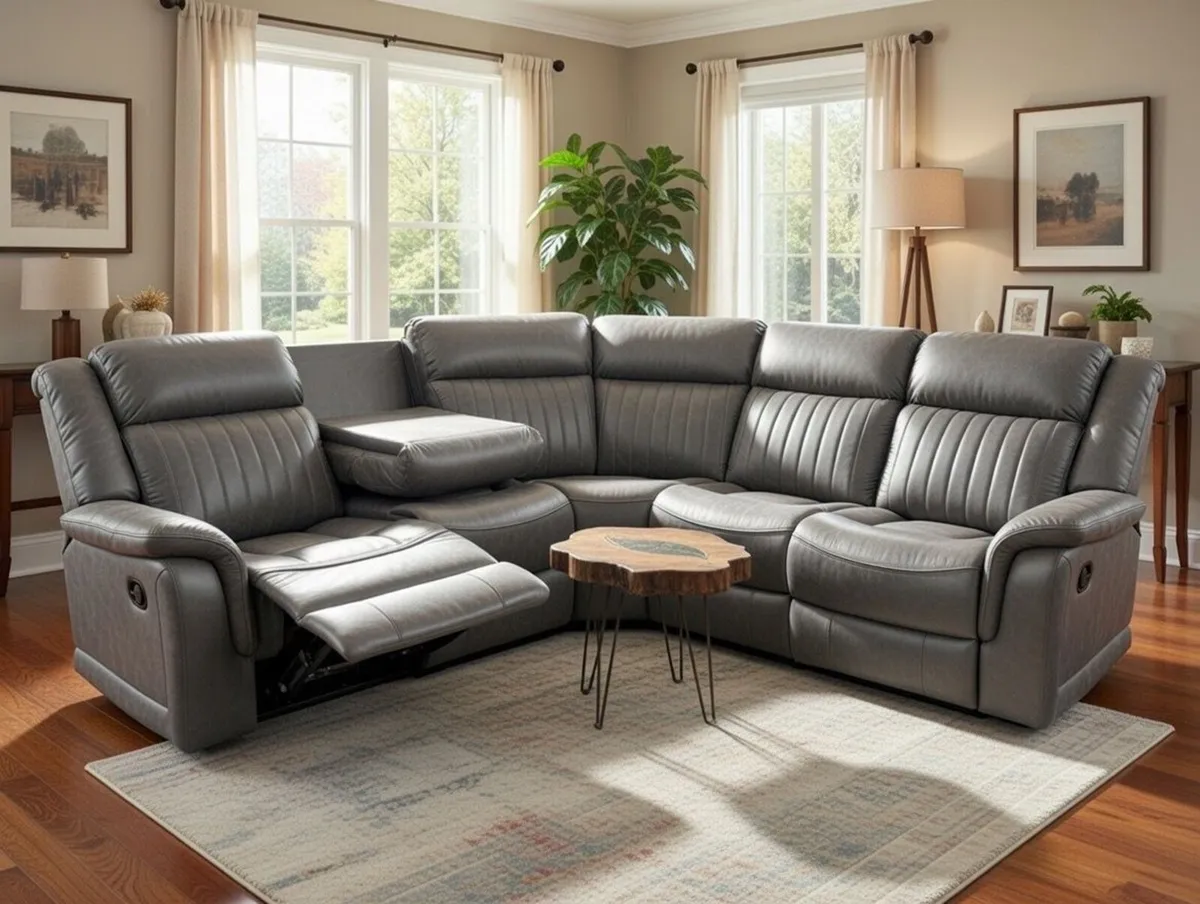 Main pic corner sofa bed and storage - Image 4