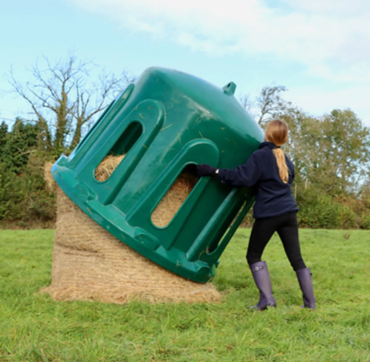 Sheep Haybell / Round Bale Feeder - Image 4