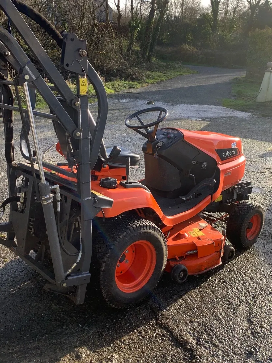 KUBOTA G21E DIESEL RIDE-ON LAWNMOWER - Image 4