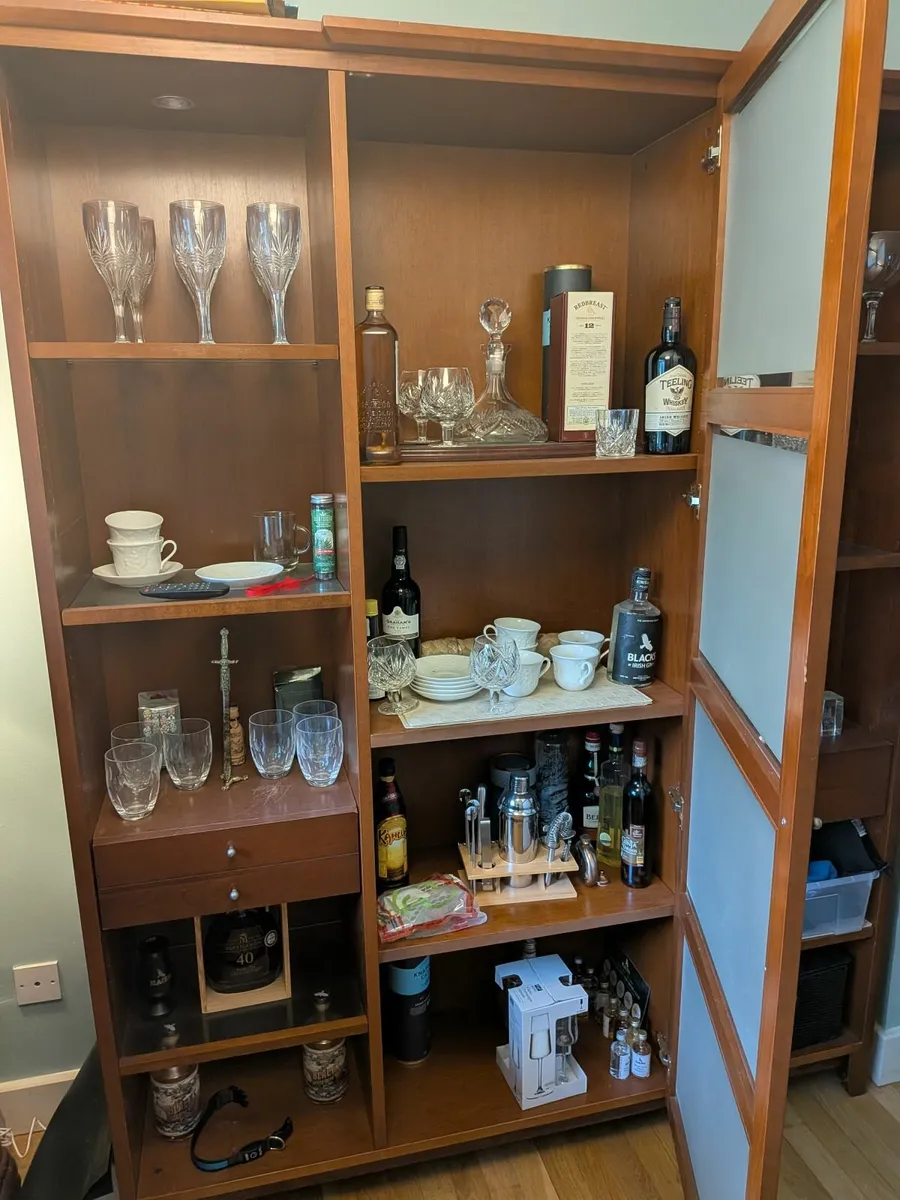 Solid wood Drinks Cabinet kitchen cabinet - Image 2