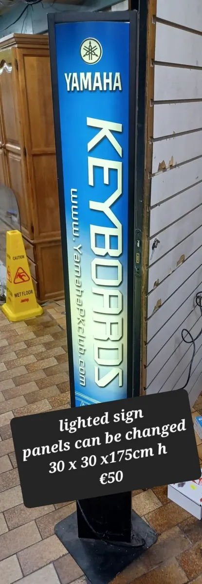 Shop stands display signs bins card stands - Image 1