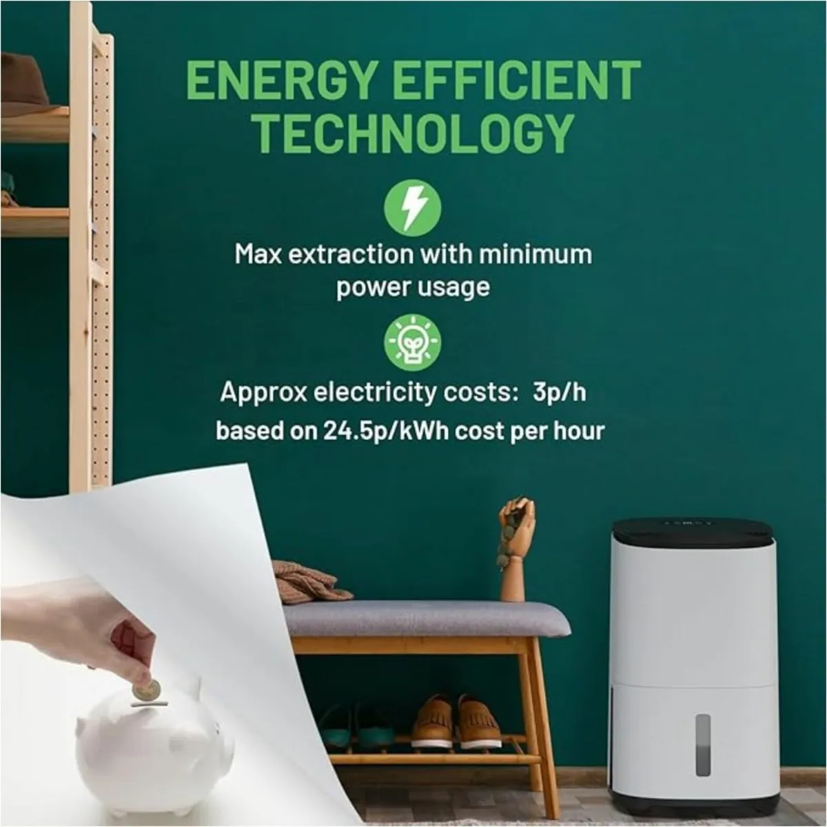 Meaco Arete One 12L dehumidifier, brand new - Image 3