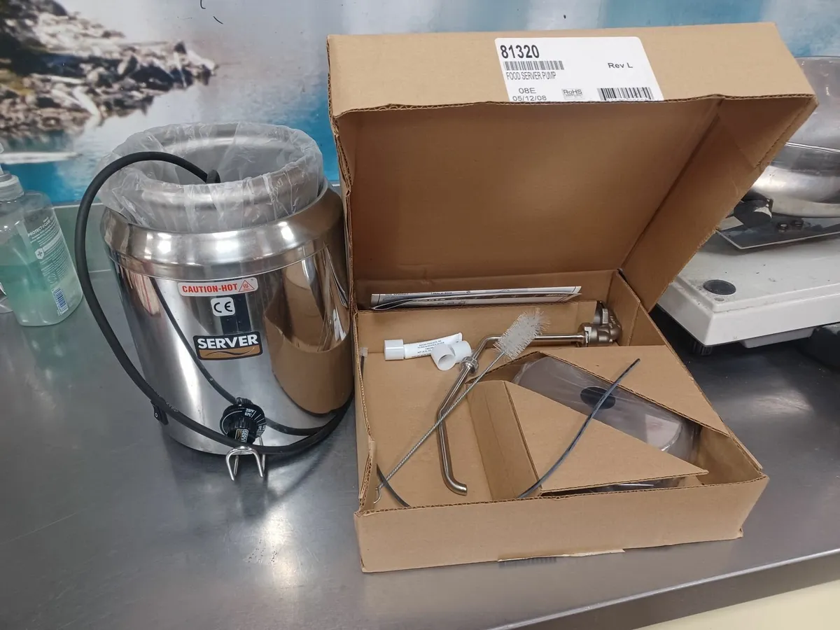 Server sauce warmer and pump new - Image 2