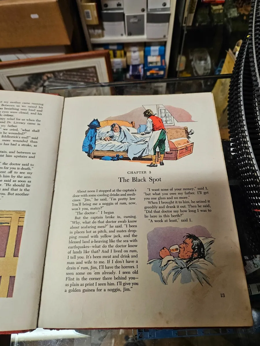 Book Treasure Island Robert L Stevenson - Image 2