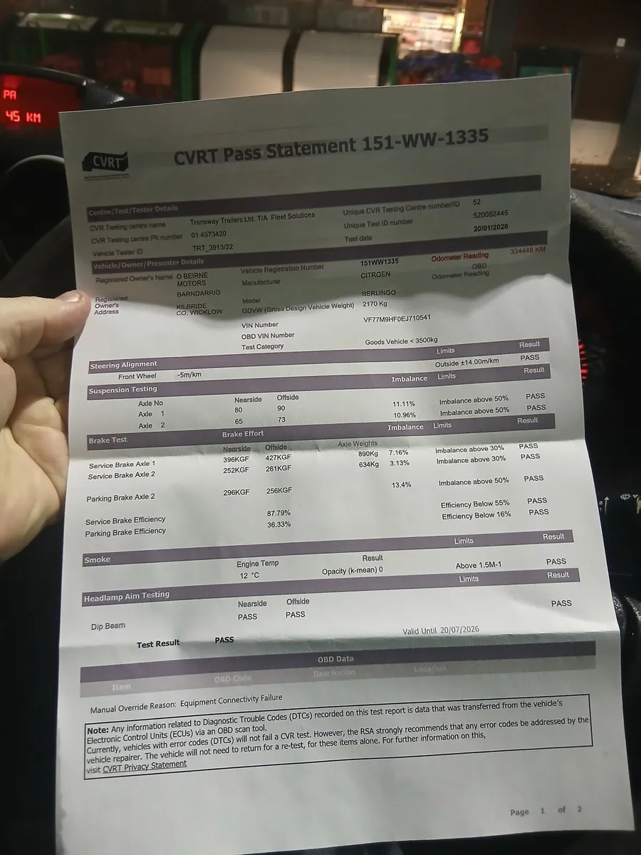 Citroen berlingo crew Cab5 seater 333tax new doe - Image 2