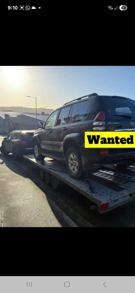 Cars jeeps Lorrys wanted ASAP - Image 1