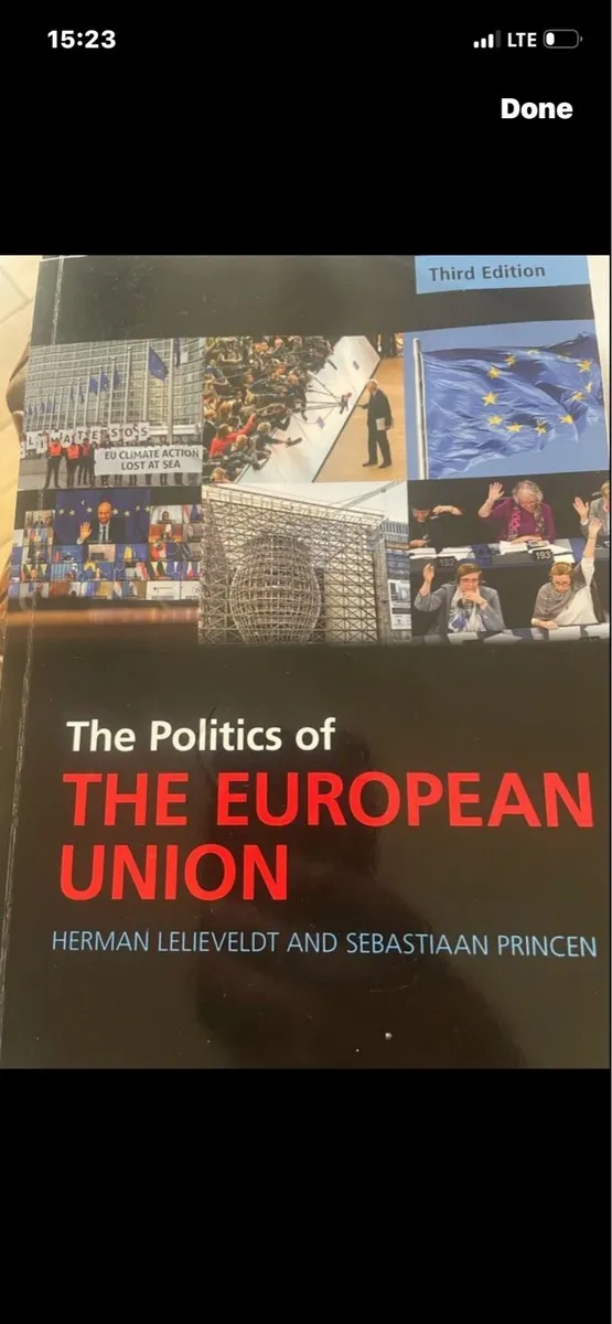 Politics of the European Union book - Image 1
