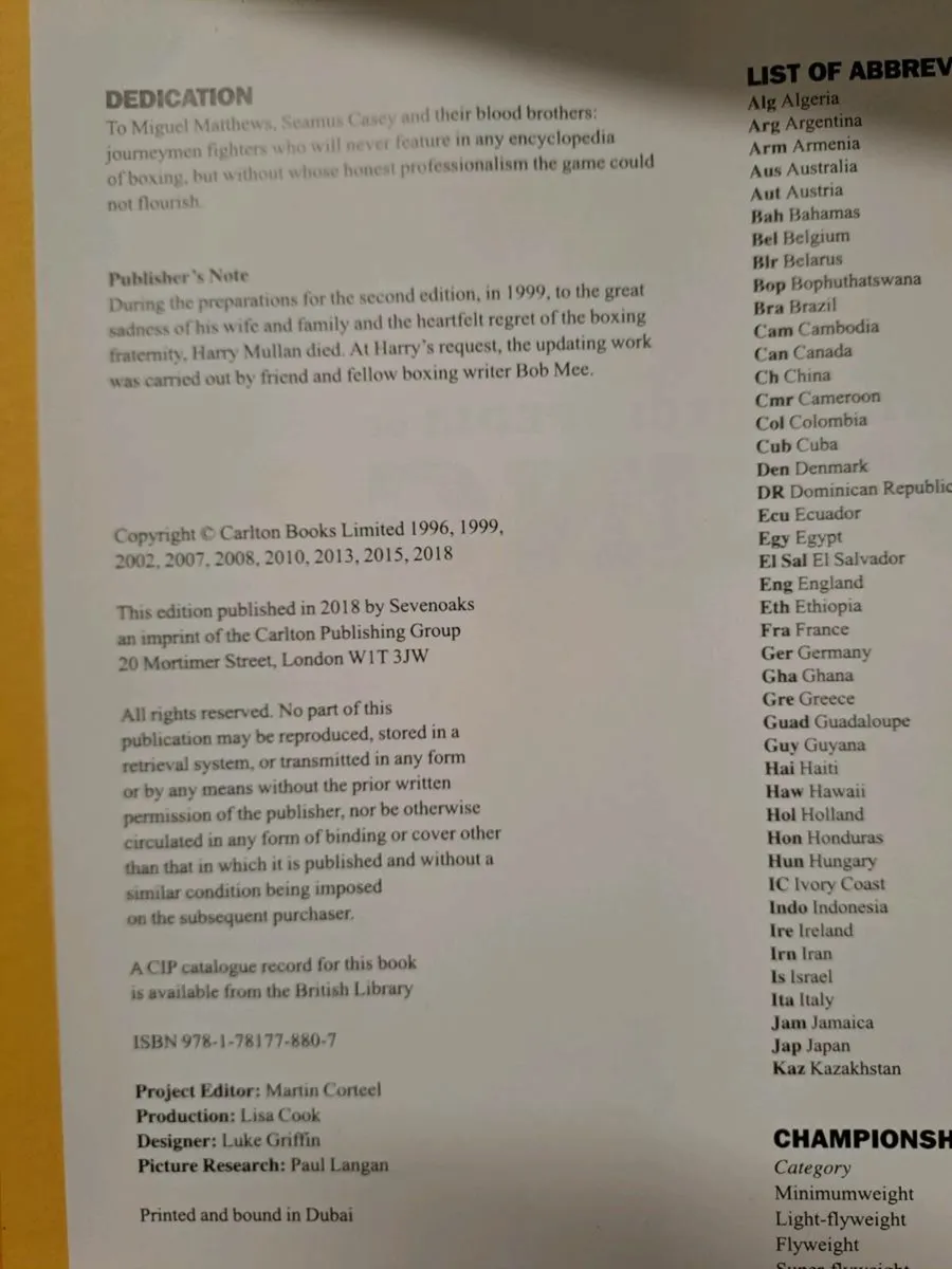 The Ultimate Encyclopedia of Boxing - Image 4