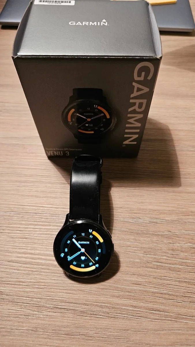 Garmin Venu 3 – Black (45mm) – Excellent Condition - Image 1