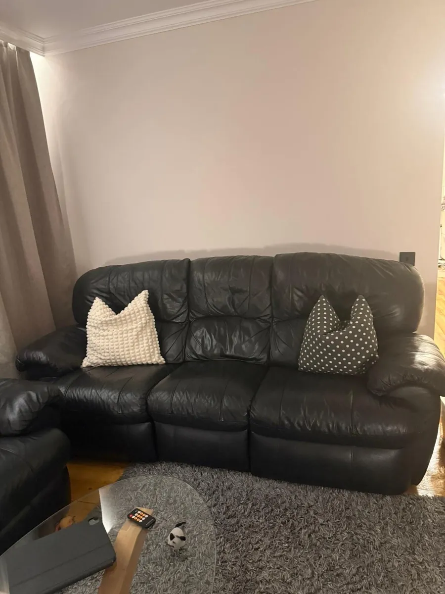 Leather Sofas - Image 1