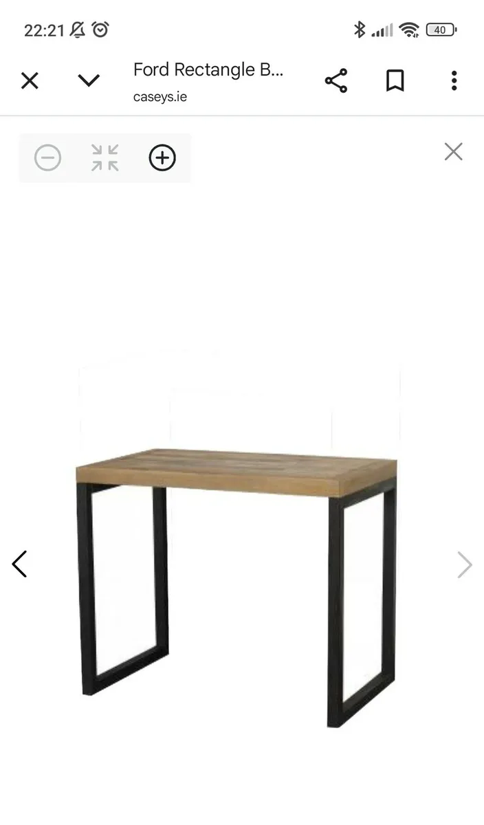 Dining bar table & counter chairs - Image 1