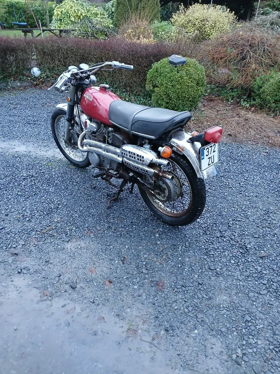 Honda CB 250 Irish Bike1974  Barn Find PROJECT - Image 3