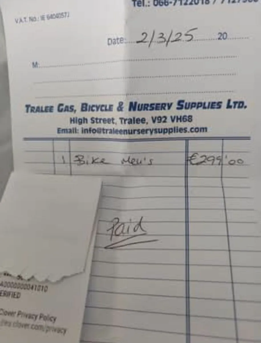 Men's Aluminium Bike – Like New + Accessories + Wa - Image 1