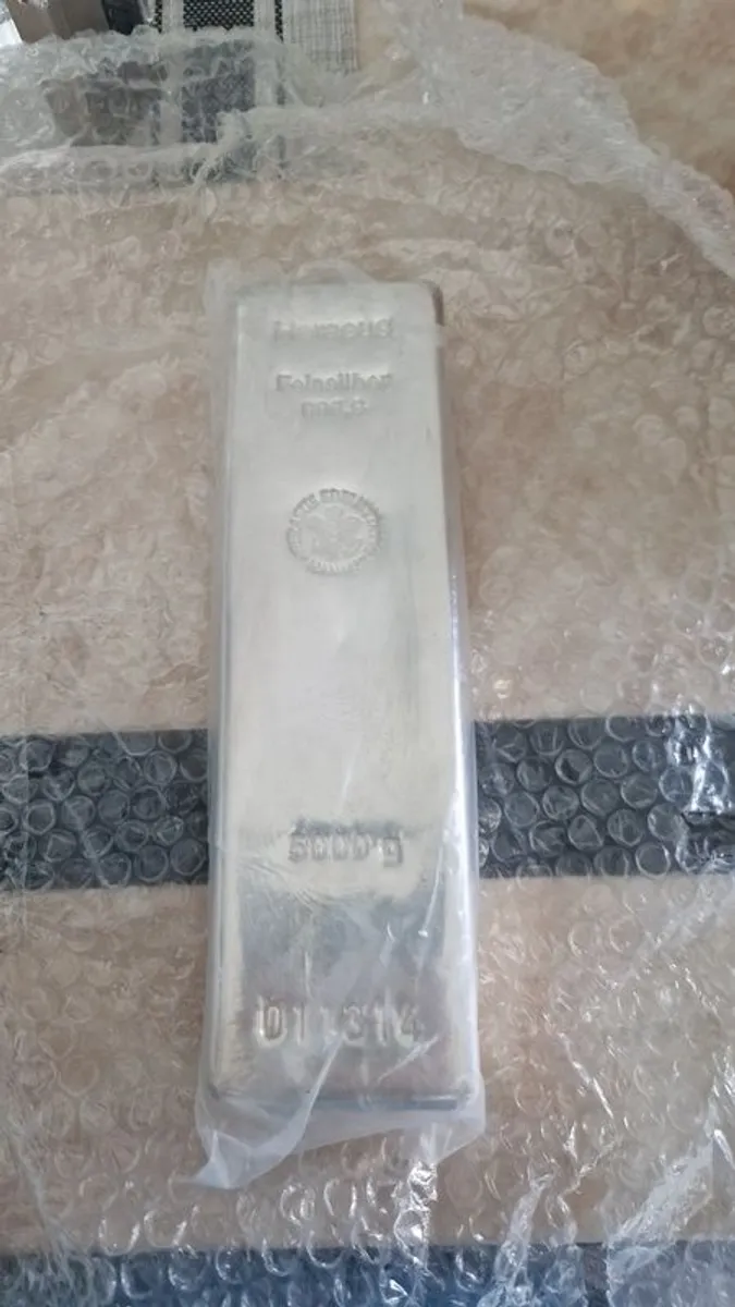 5kg silver bullion bar