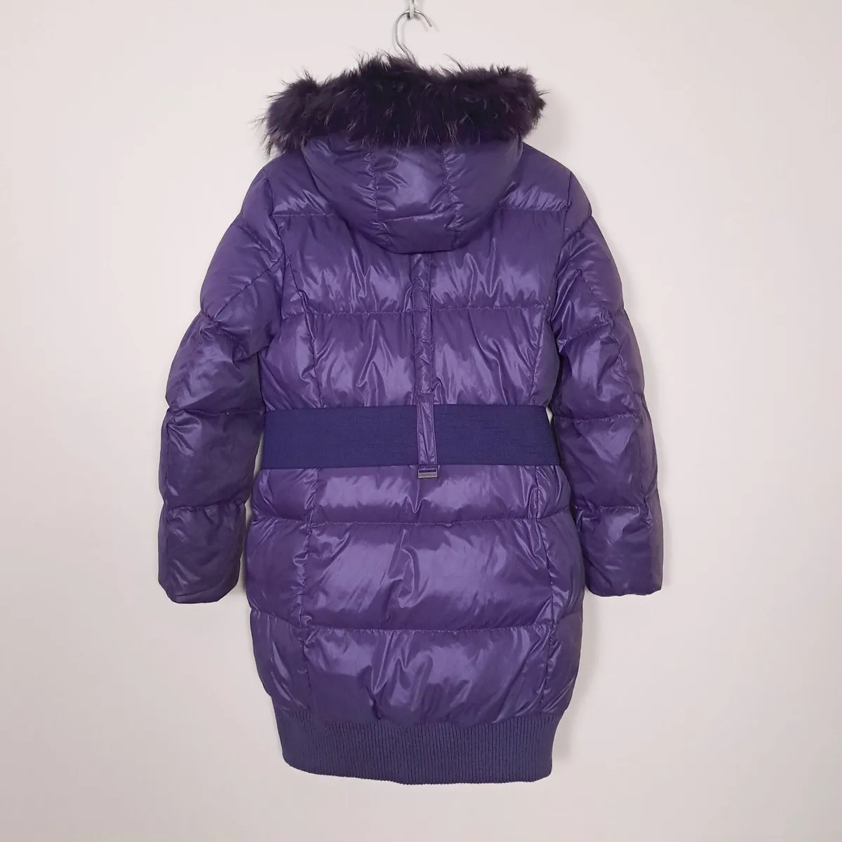 Savage Purple Down Puffer Coat Jacket 8UK/36EU - Image 4