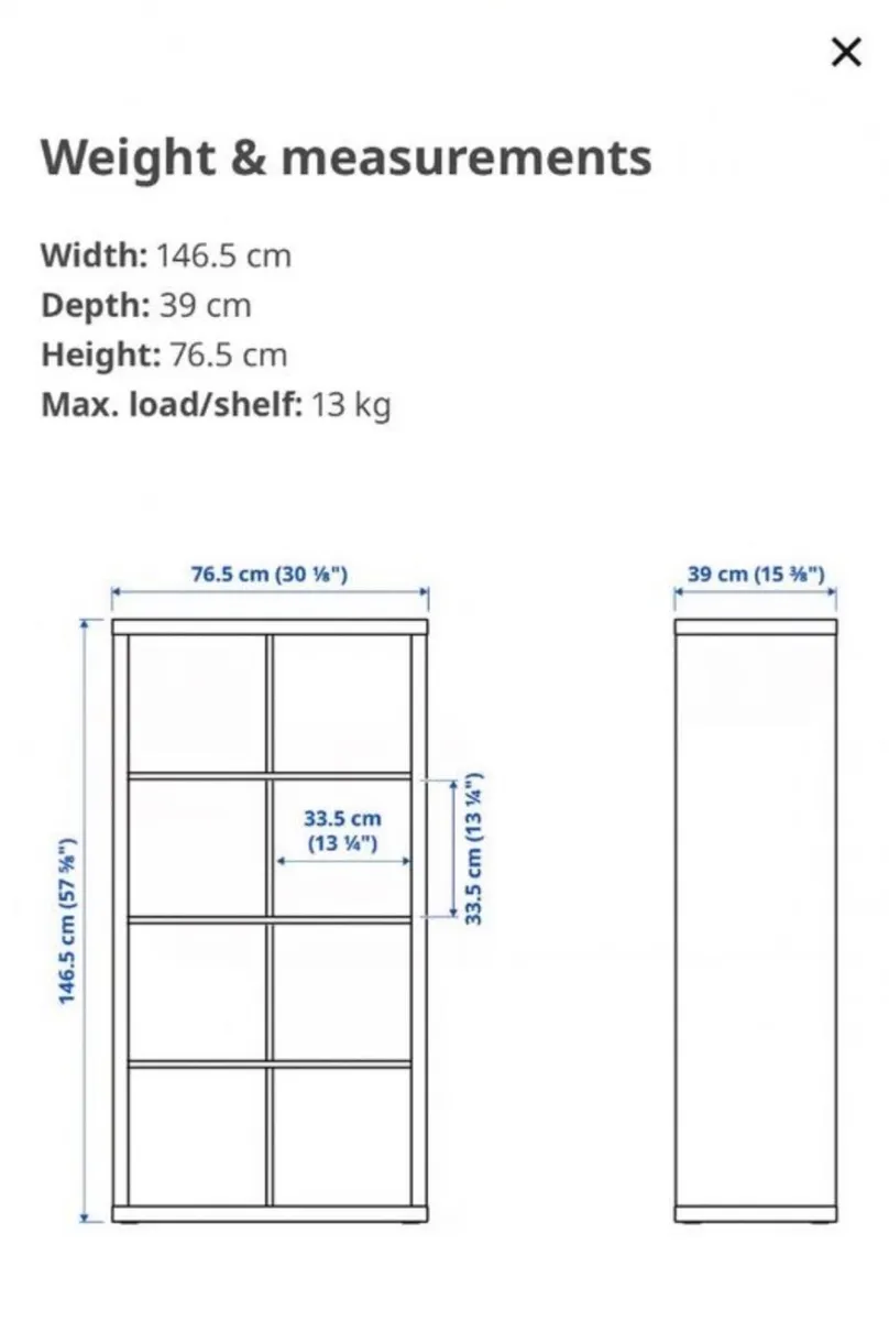 IKEA Kallax Shelving Unit - Image 2