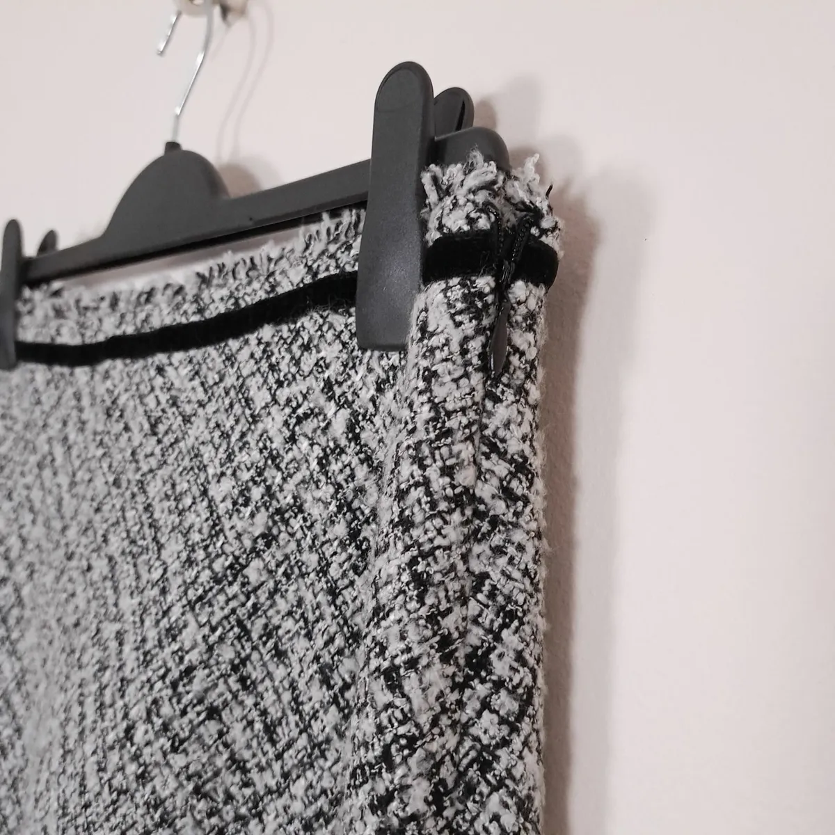 Principles Black White A-line Midi Skirt 12UK/40EU - Image 3