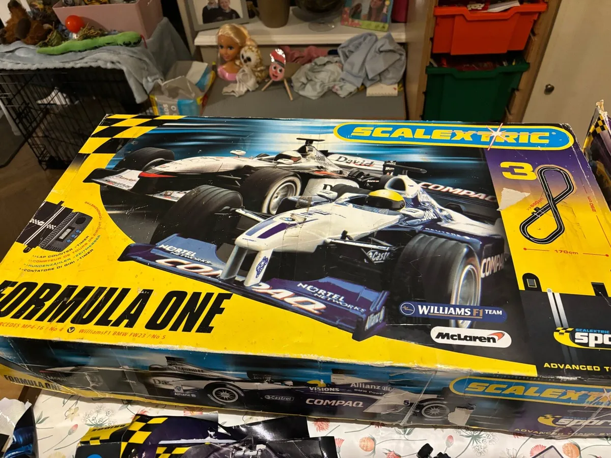 Scalextrix Job Lot 2 sets - Image 1