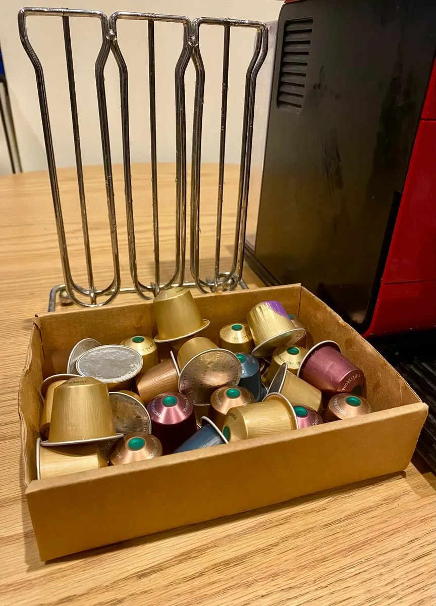 Nespresso Coffee Machine + krup milk frother - Image 4