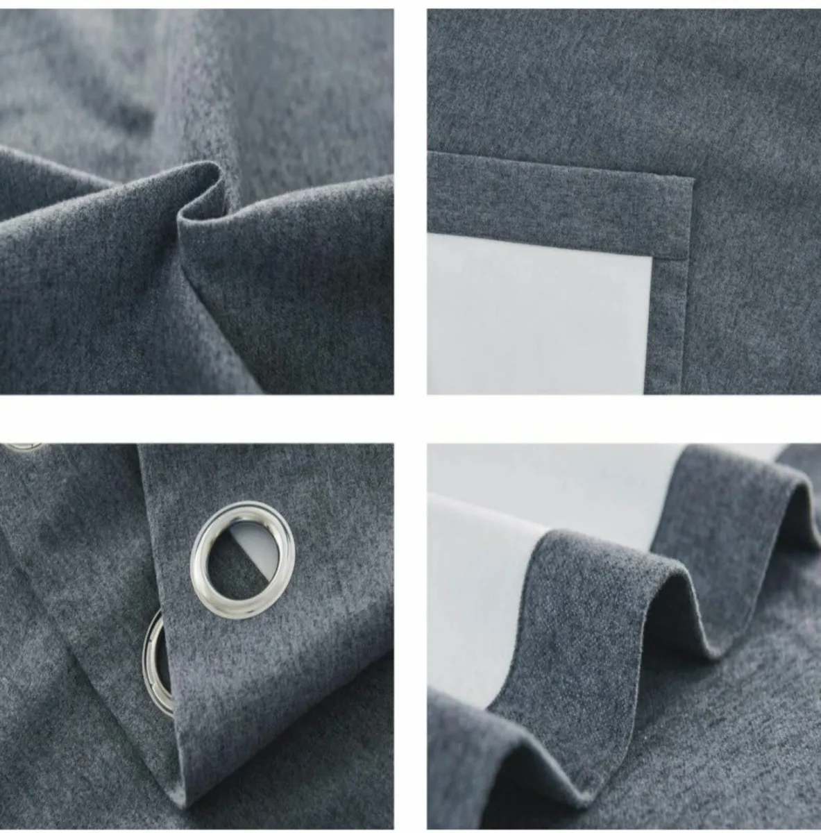 Blackout Thermal Insulated Curtains 90x90 - Image 4