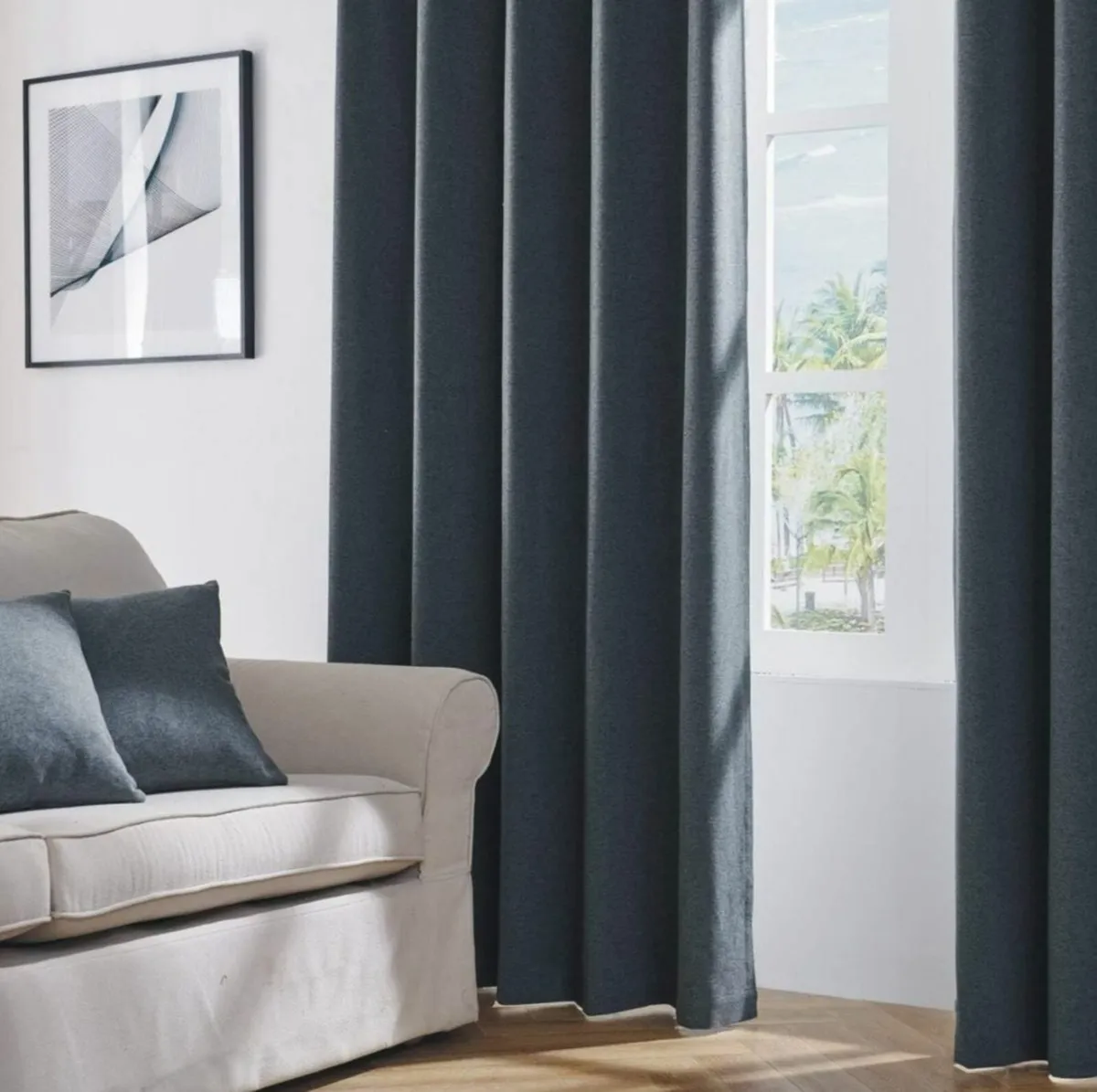 Blackout Thermal Insulated Curtains 90x90 - Image 2