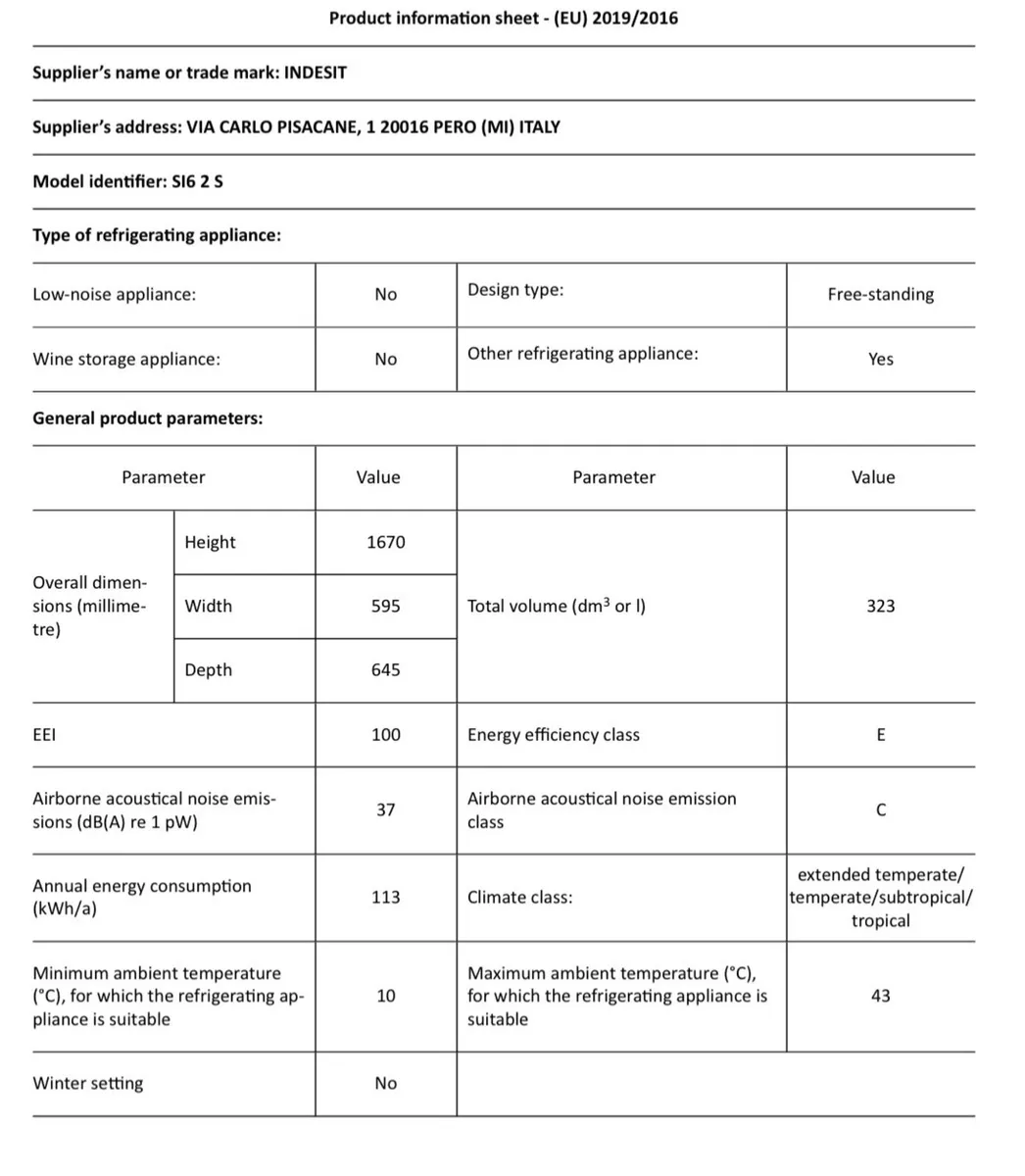 Larder Fridge - Image 3
