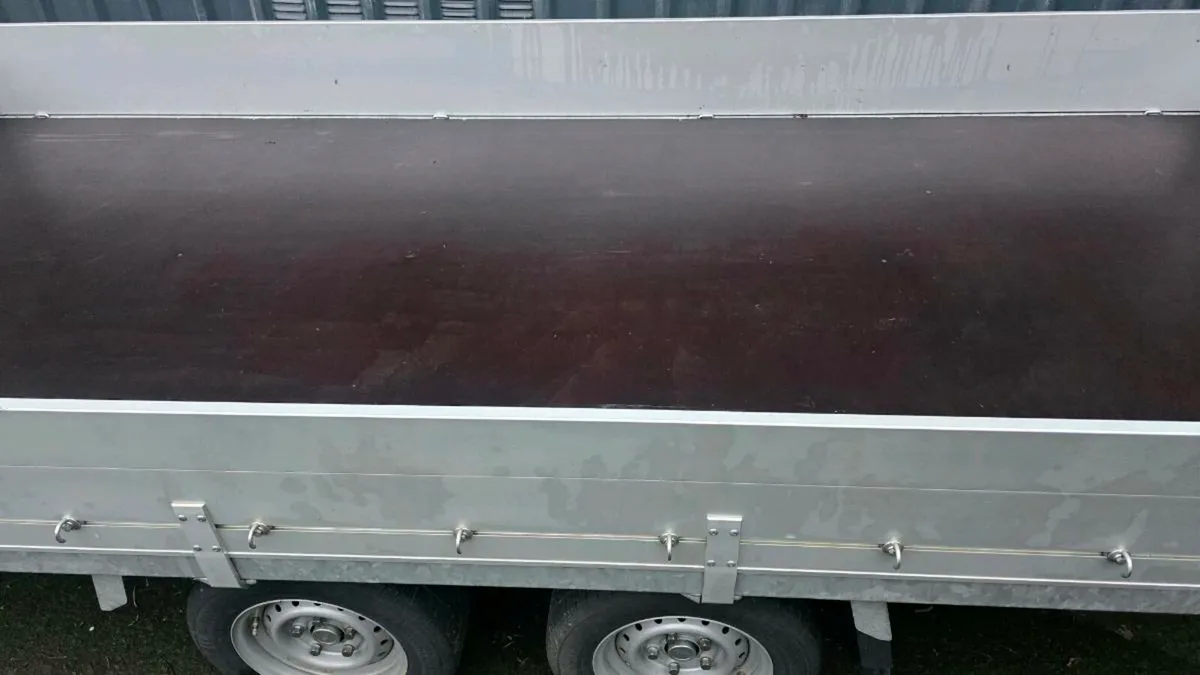 Large flatbed trailer 13.5x6 - Image 4