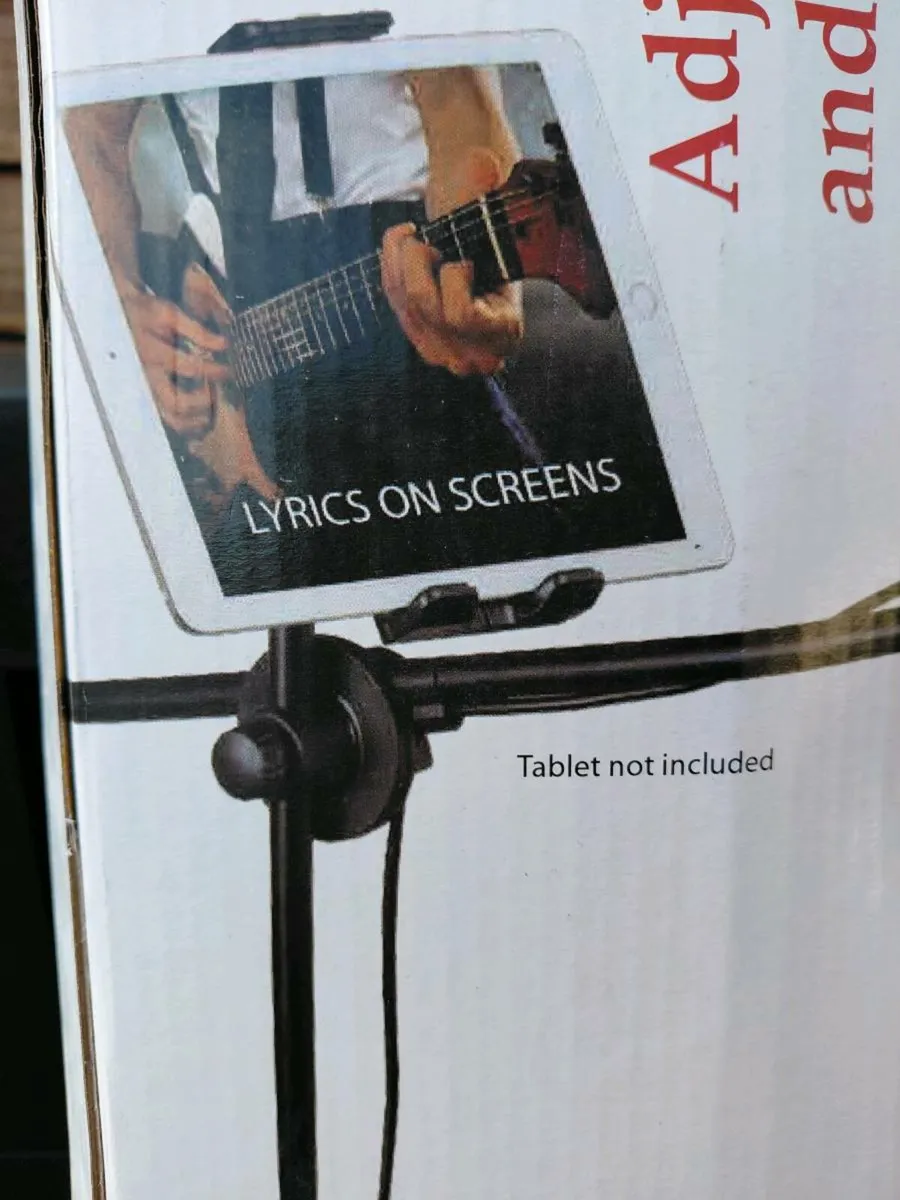 Microphone and tablet stand - Image 1