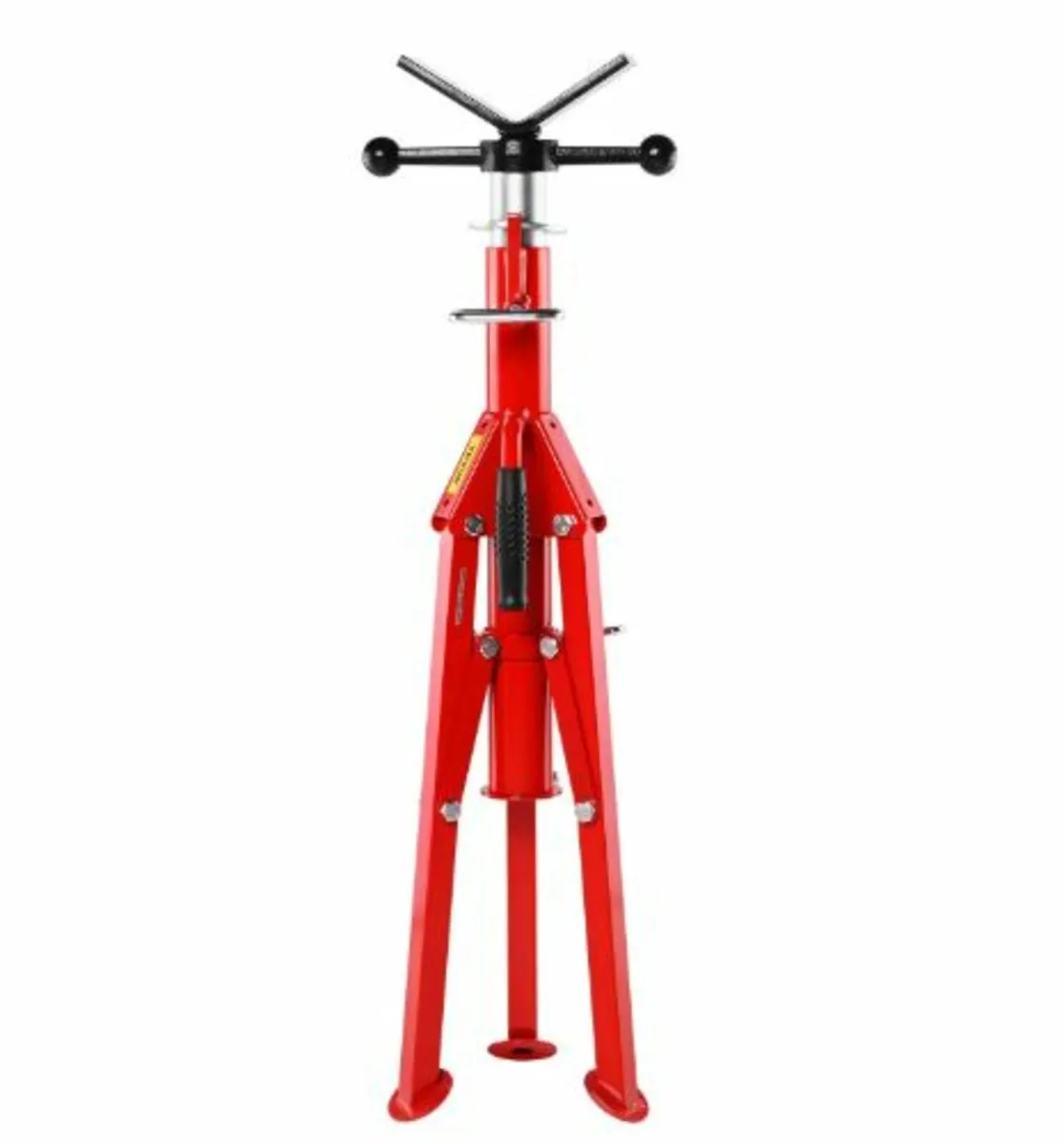 V Head Pipe Stand Adjustable Height 71.1–132.1 cm - Image 1