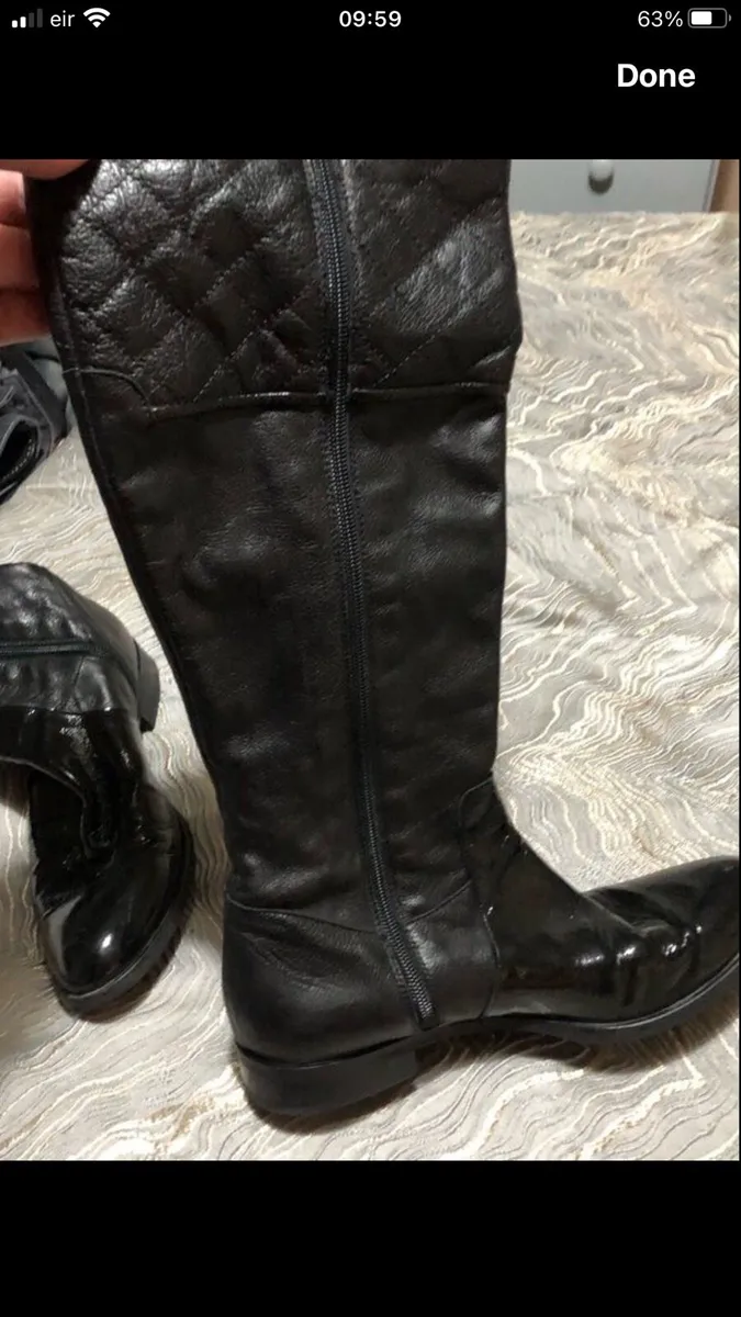 Ladies boots knee boots eyes 5.5 €15 - Image 2