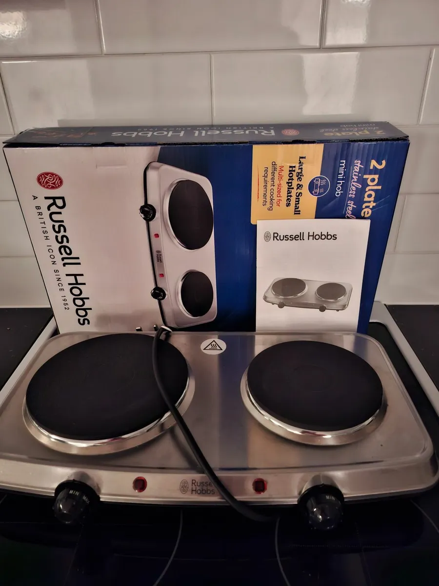 2 plate mini hob - Image 1