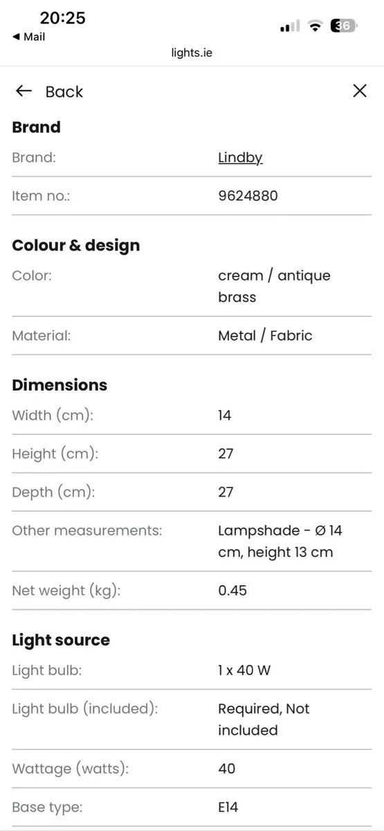 Wall light (sconce) - Image 3