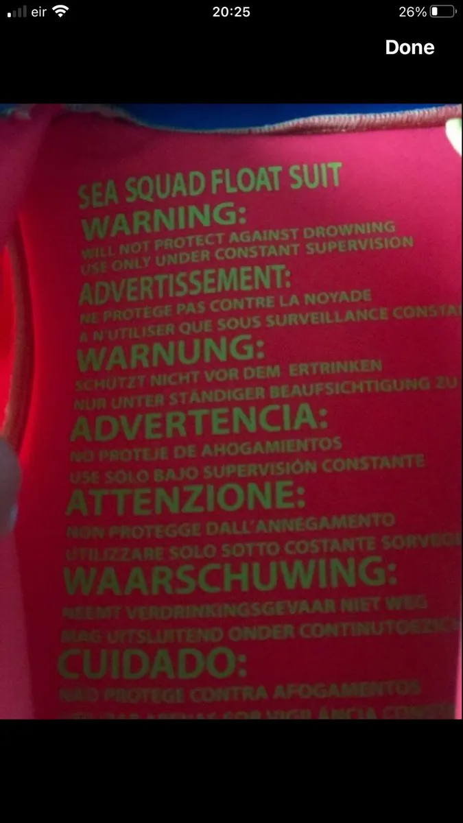 Girls Speedo suit age 2/3 €10 - Image 3