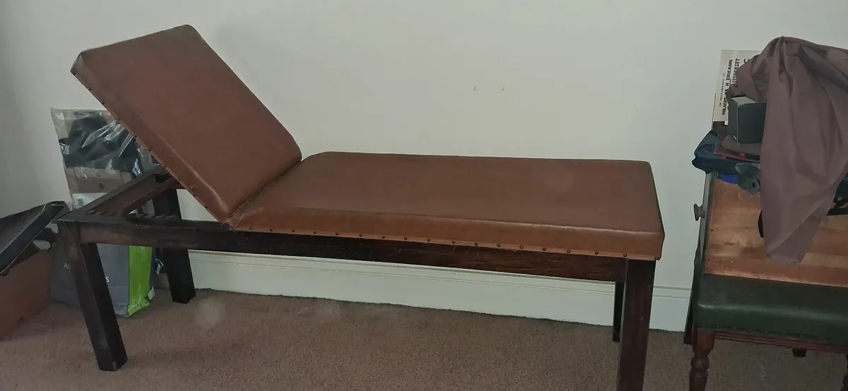 Antique Doctor's Examination Couch - Image 1