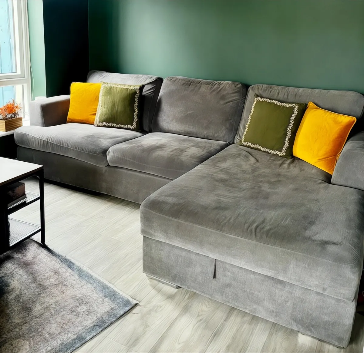 Freya 4 seater lounger - Image 1