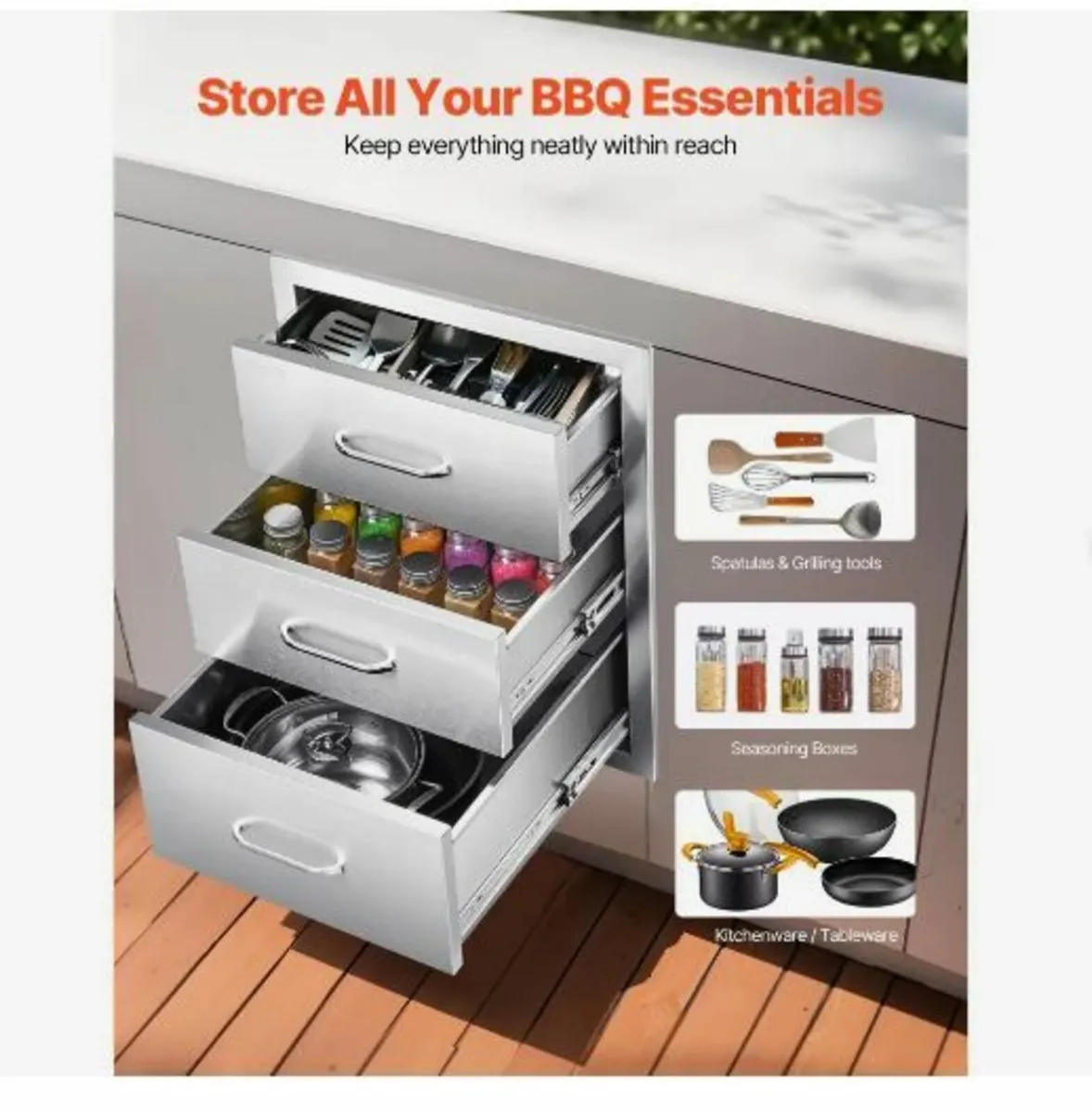 Outdoor Kitchen Drawers - Image 2
