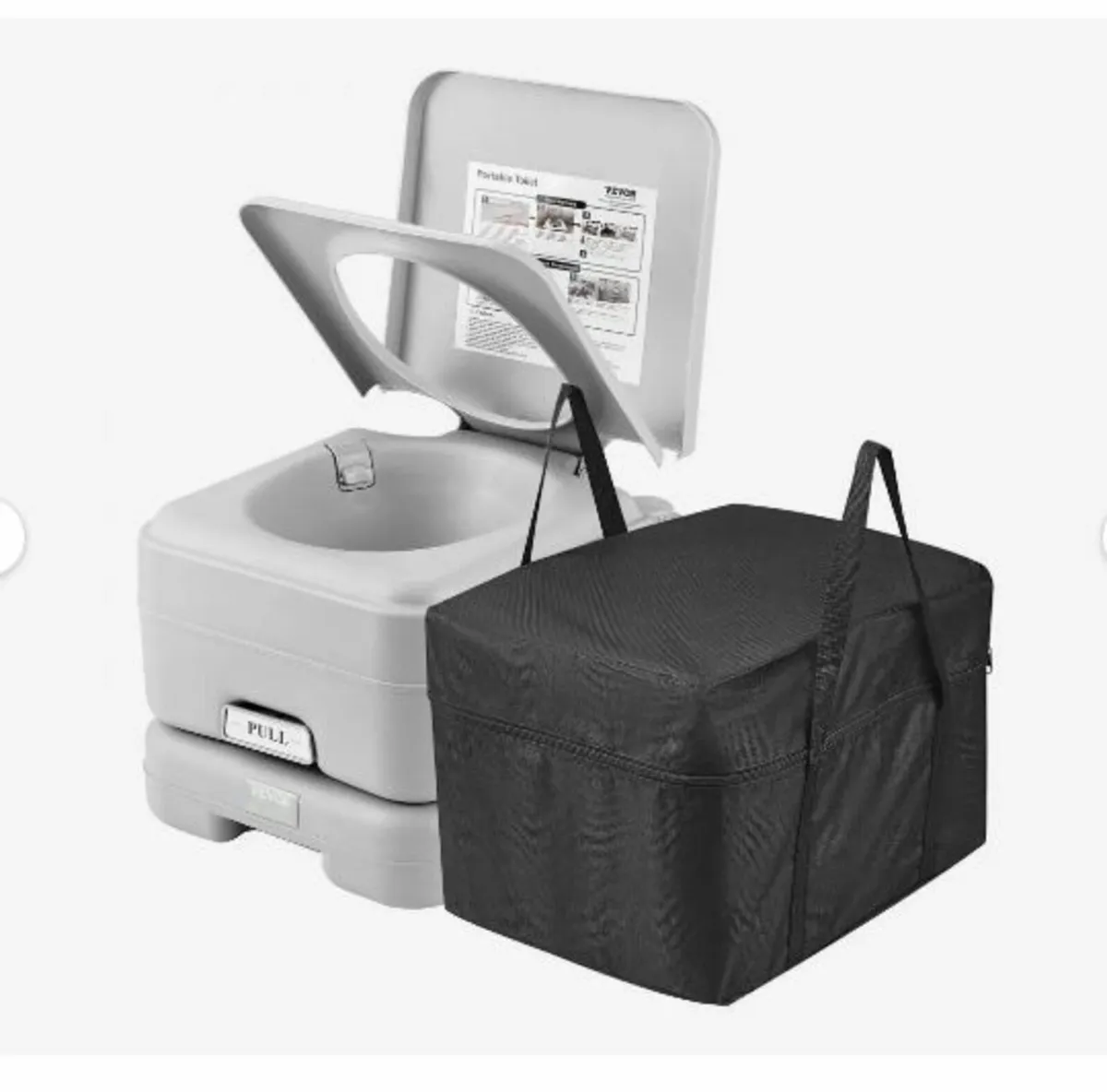 Portable Toilet for Camping with Carry Bag - Image 4