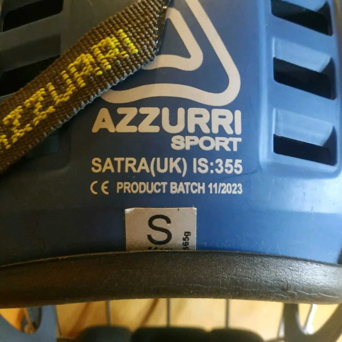 Azzurri childs GAA helmet - Image 2