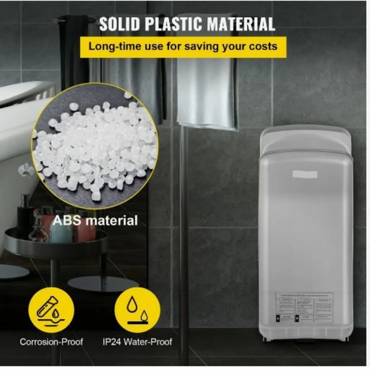 Jet Hand Dryer, Premium Electric Commercial - Image 2