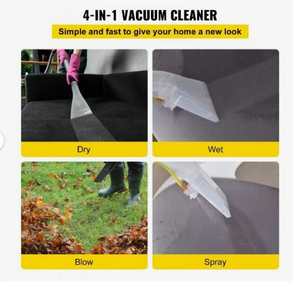 Wet Dry Vacuum Cleaner - Image 3