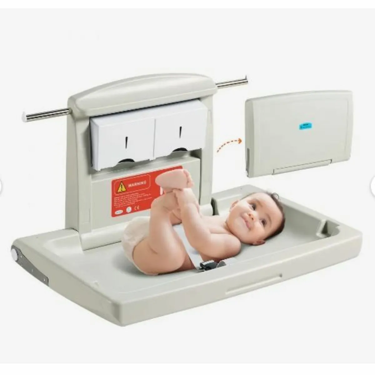 Wall-Mounted Baby Changing Station - Image 1