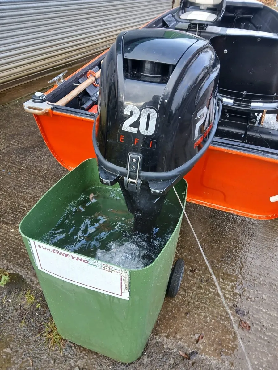 13”Ft Aluminium Boat, Trailer and Engine - Image 4